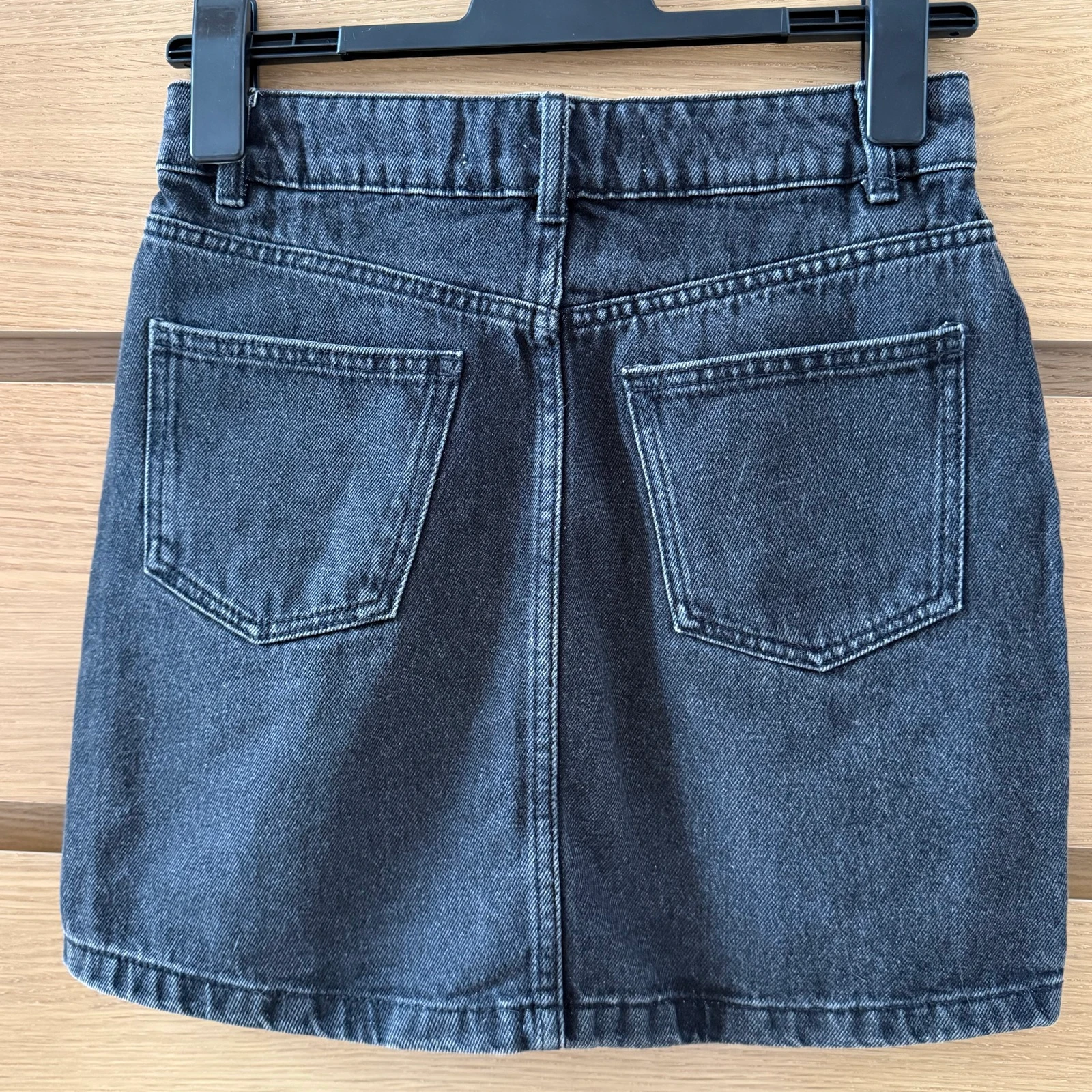 Jupe en Jean Noire T36 – photo 3